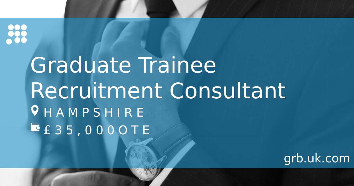 Trainee recruitment consultant jobs in west london